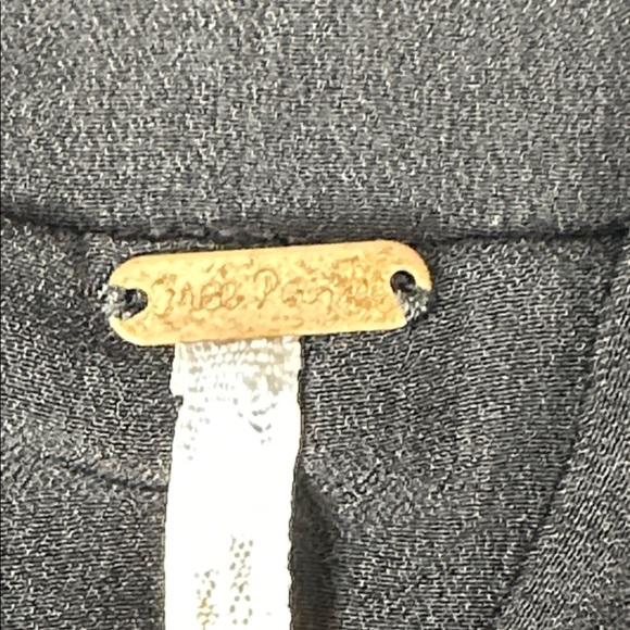 Free People Lovely in Lace Elegant Black Lace Dress Medium - Picture 10 of 15